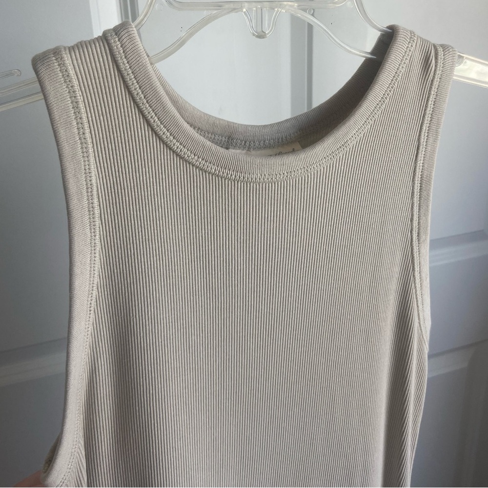 Universal Thread Cream Sleeveless Maxi Dress - Picture 3 of 7